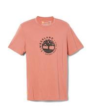 TIMBERLAND SS REFIBRA Tricou din bumbac mahon deschis - tricou - 3