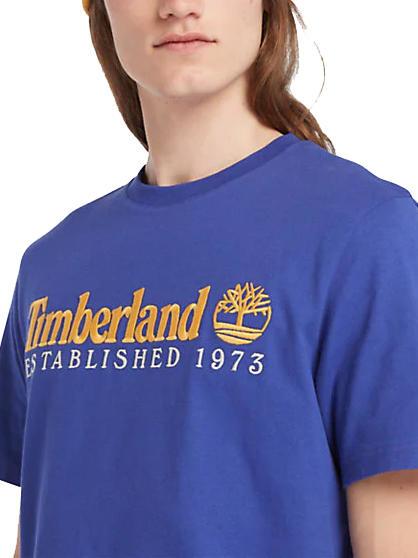 ESTABILISHED 1973 Tricou din bumbac clematis blue wb - tricou