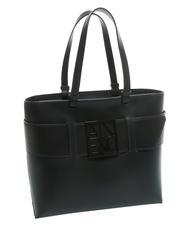 ARMANI EXCHANGE A|X BUCKLE Geantă shopper de umăr negru - Genți femei - 2