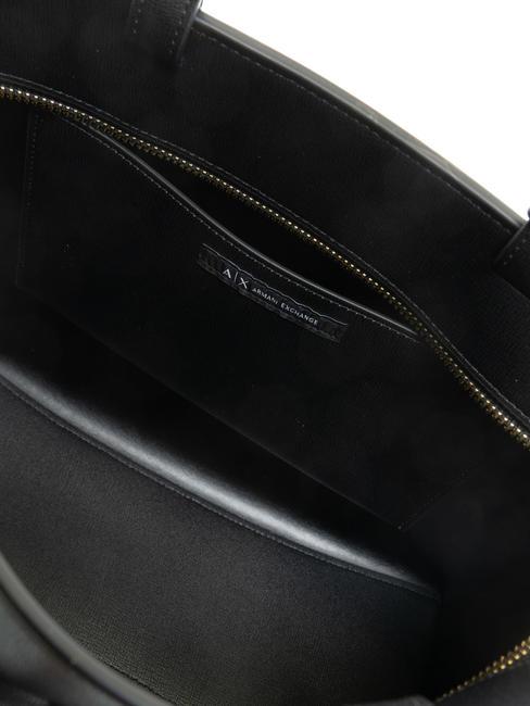 A|X BUCKLE Geantă shopper de umăr negru - Genți femei