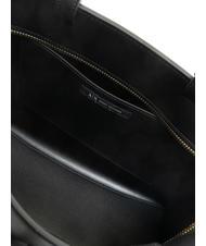 ARMANI EXCHANGE A|X BUCKLE Geantă shopper de umăr negru - Genți femei - 5