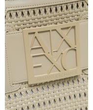 ARMANI EXCHANGE A|X BUCKLE Geanta de mana cu curea de umar pământ prăfuit - Genți femei - 3