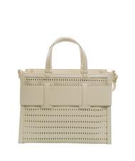 ARMANI EXCHANGE A|X BUCKLE Geanta de mana cu curea de umar pământ prăfuit - Genți femei - 4