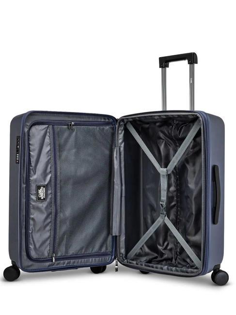 RITMO Cărucior mediu extensibil blu navy - Trolere rigide