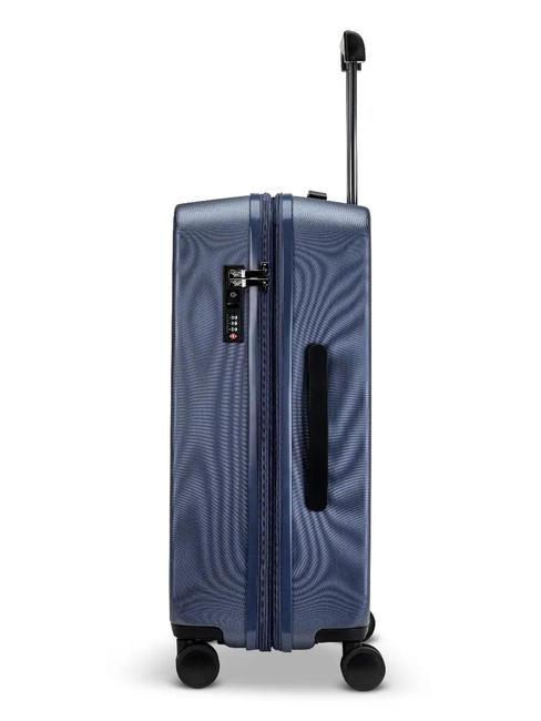 RITMO Cărucior mediu extensibil blu navy - Trolere rigide