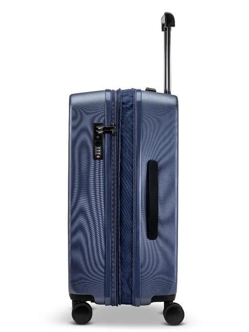RITMO Cărucior mediu extensibil blu navy - Trolere rigide