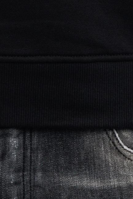 MENDIL Hanorac cu g&acirc;t crew negru2 - hanorace