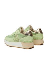 LIUJO DREAMY 02 Adidași cu platformă verde deschis/aur deschis - Pantofi femei - 5