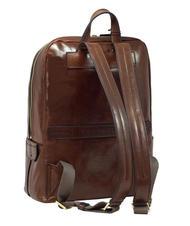 THE BRIDGE VACCHERECCIA Rucsac din piele pentru laptop de 14". - Rucsacuri pentru laptop