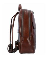 THE BRIDGE WILLIAMSBURG Rucsac din piele pentru laptop de 15,6". maro 14/ruteniu paladiu - Rucsacuri pentru laptop - 3
