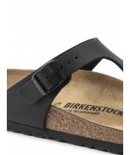BIRKENSTOCK GIZEH BIRKO-FLOR Sandale tanga negru - Pantofi unisex - 6