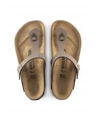 BIRKENSTOCK GIZEH BIRKO-FLOR  Sandale tanga mocca - Pantofi unisex - 4