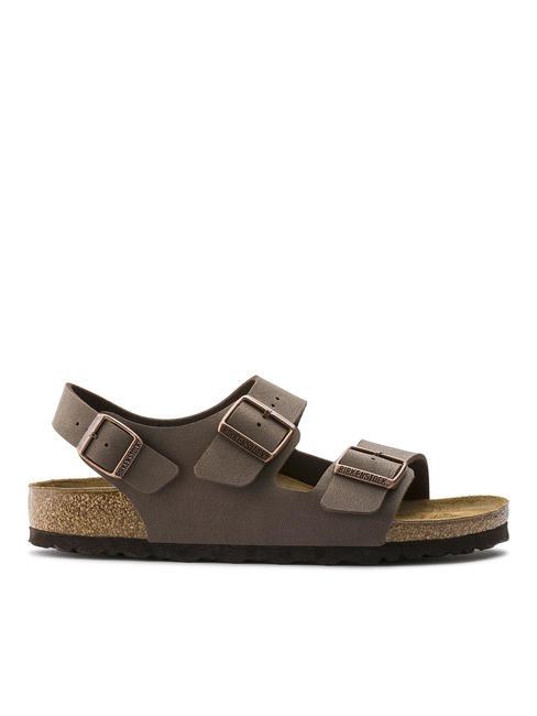 MILANO Papuc de sandale Birko-Flor mocca - Pantofi unisex