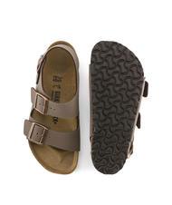 BIRKENSTOCK MILANO Papuc de sandale Birko-Flor mocca - Pantofi unisex - 7
