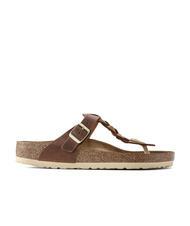 BIRKENSTOCK GIZEH Flip-flops din piele coniac - Pantofi unisex - 2