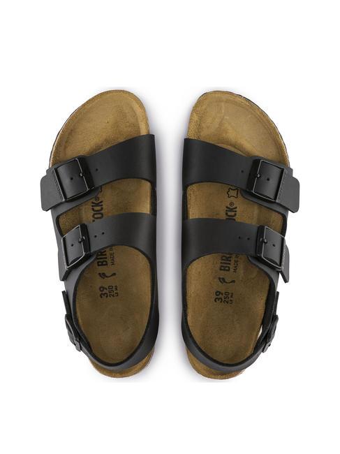 MILANO Sandale papuci Birko-Flor negru - Pantofi unisex