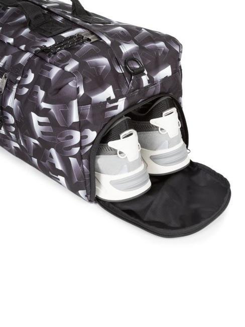 DUFFL'R M Geanta de voiaj cu curea de umar tip bloc negru - Genți de voiaj