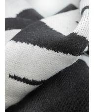 JOHN RICHMOND ZAMIG Eșarfă cu logo-ul maxi negru/negru - Eșarfe - 5