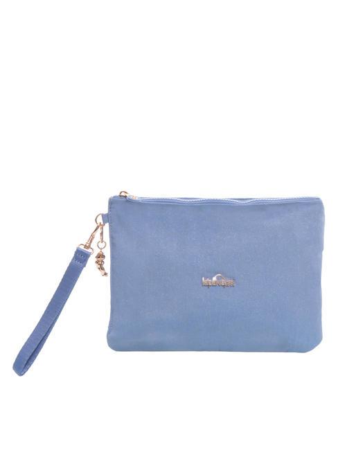 IAKA L WRISTLET Geantă clutch Trio cu manșetă sclipici liliac - Genți femei