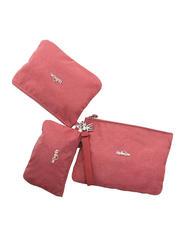 KIPLING IAKA L WRISTLET Geantă clutch Trio cu manșetă sclipici carmin - Genți femei - 2