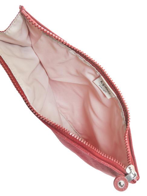 IAKA L WRISTLET Geantă clutch Trio cu manșetă sclipici carmin - Genți femei