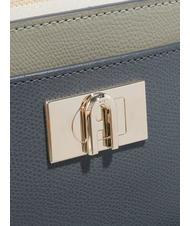 FURLA 1927 Geanta mini din piele păm&acirc;nt/marmură cu perlă e - Genți femei - 3