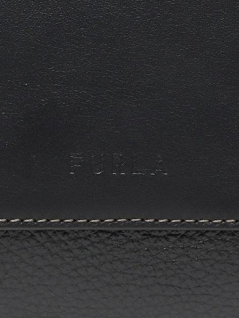 GILDA Genți mini din piele cu curea de umăr negru + marmură c - Genți femei