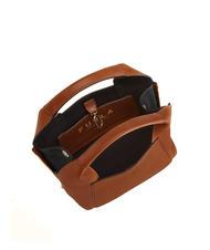 FURLA GILDA Genți mini din piele cu curea de umăr coniac / negru - Genți femei - 4