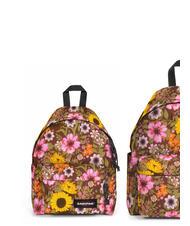 EASTPAK PADDED DAY PAK'R SMALL Rucsac suport tableta maro popflower - Rucsacuri pentru școală și timp liber - 5