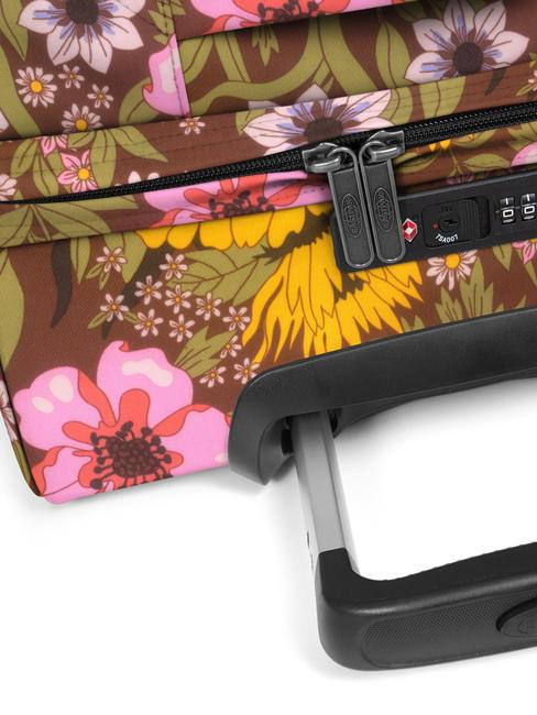 TRANSIT'R S Troller pentru bagaje de mână maro popflower - Bagaje de mână