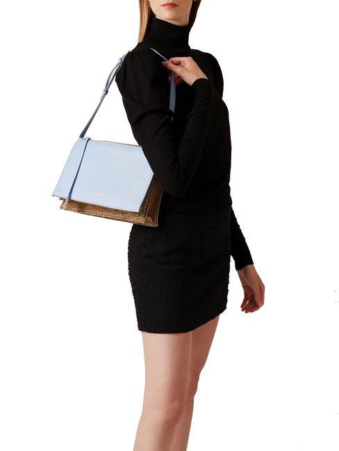 LIVRE  Geanta de umar, din piele topaz natural/op - Genți femei