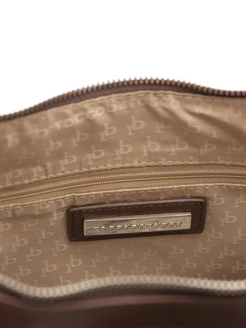 GIADA geanta de umar maro/negru - Genți femei