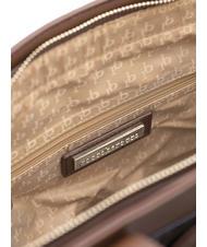 ROCCOBAROCCO GIADA Geanta de cumparaturi cu curea de umar maro/negru - Genți femei - 4