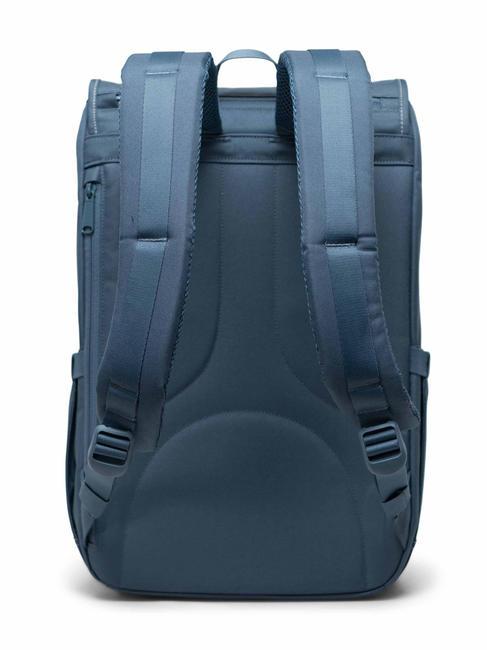 LITTLE AMERICA MID Rucsac de dimensiune medie miraj albastru/cusătură albă - Rucsacuri pentru școală și timp liber