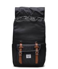 HERSCHEL LITTLE AMERICA MID Rucsac de dimensiune medie BLACK - Rucsacuri pentru școală și timp liber - 4
