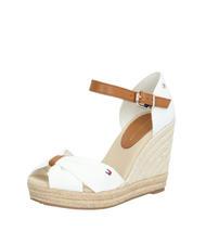 TOMMY HILFIGER BASIC BASIC Sandale cu v&acirc;rful &icirc;nalt ecru - Pantofi femei - 3