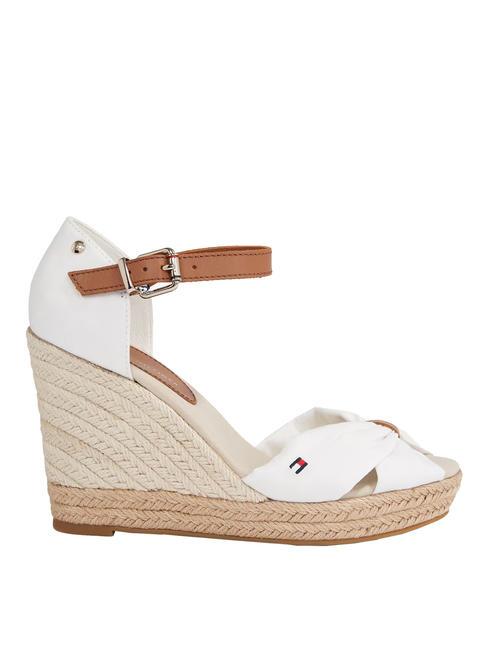 BASIC BASIC Sandale cu v&acirc;rful &icirc;nalt ecru - Pantofi femei