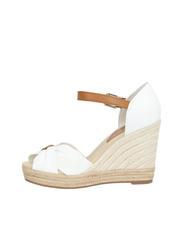 TOMMY HILFIGER BASIC BASIC Sandale cu v&acirc;rful &icirc;nalt ecru - Pantofi femei - 4
