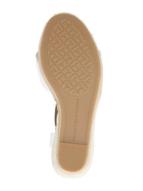 BASIC BASIC Sandale cu v&acirc;rful &icirc;nalt ecru - Pantofi femei