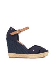 TOMMY HILFIGER BASIC BASIC Sandale cu v&acirc;rful &icirc;nalt albastru spațial - Pantofi femei - 2