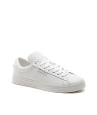 TOMMY HILFIGER TJ LOW CUPSOLE LOW Tenisi din piele ecru - Pantofi bărbați - 3
