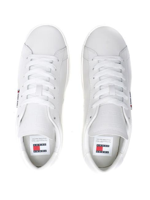 TJ LOW CUPSOLE LOW Tenisi din piele ecru - Pantofi bărbați