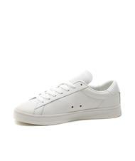 TOMMY HILFIGER TJ LOW CUPSOLE LOW Tenisi din piele ecru - Pantofi bărbați - 4