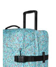 EASTPAK TRANVERZ M Troller mediu model wally albastru - Trolere semirigide - 5