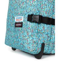 EASTPAK TRANVERZ M Troller mediu model wally albastru - Trolere semirigide - 6