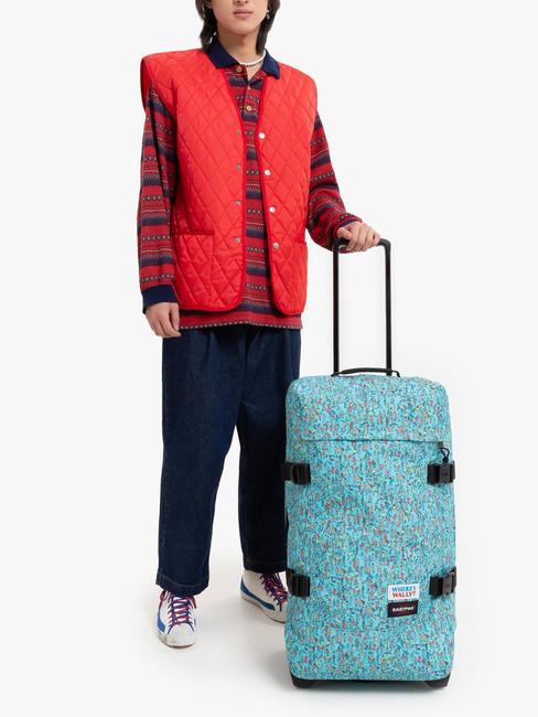 TRANVERZ M Troller mediu model wally albastru - Trolere semirigide