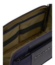 PIQUADRO BRIEF 2 Frumusețe cu manșetă albastru - Truse de toaletă - 5