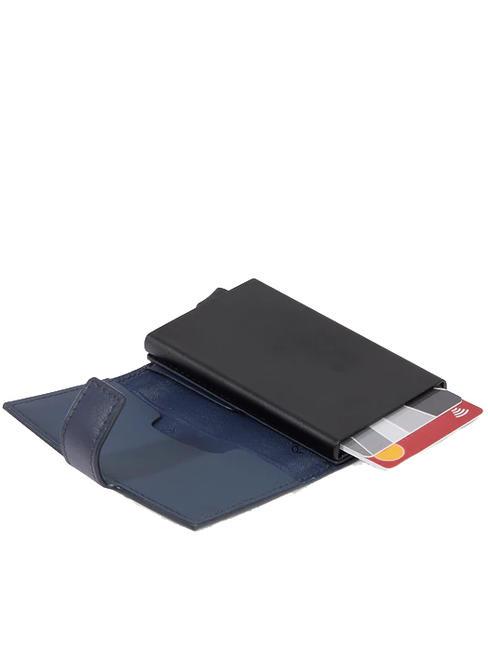 PAUL Suport card din piele albastru - Portofele bărbați