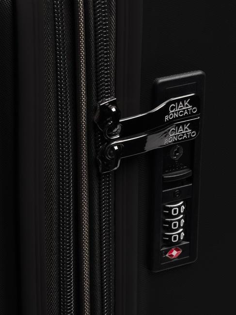 REFLEX Cărucior extensibil de dimensiune medie negru - Trolere rigide