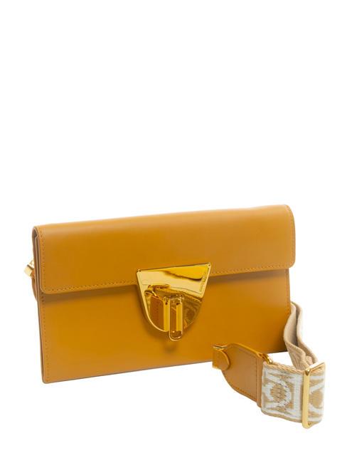 NICO SELLERIA Geanta de umar din piele cu curea de umar răşină - Genți femei